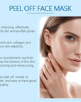 Bamboo Charcoal Blackhead Remover Peel Mask – Deep Purifying Oil Control Exfoliator
