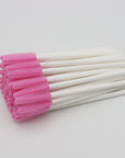 Disposable Silicone Mascara Wand Brushes – 100-Pack Eyelash Extension Spoolie Set