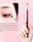 Jessup Ultra-Thin Eyebrow Brush – Precision Tapered Lash Line Makeup Brush (S142)