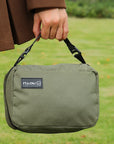 Large Foldable Hanging Toiletry Bag – Waterproof Travel Organizer
