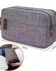 Travel Cosmetic & Toiletry Bag – Unisex Makeup Wash Pouch