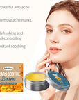 Calendula Anti-Acne Face Cream – Pore Shrinking Soothing Redness Oil Control Brightening Moisturizer