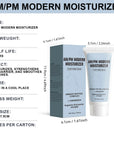 AM/PM Face Cream with Peptides & Ceramides – Non-Greasy Moisturizer (60g)