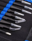 10-Piece Stainless Steel Anti-Static Tweezers Set – Precision Electronic Repair Tools