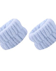 Microfiber Wrist Washband Belt – Absorbent Face Wash Wristband to Prevent Wetness