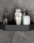 Aluminium Bathroom Shower Shelf – Wall-Mounted Shampoo & Makeup Organizer Rack