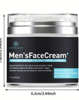 Men's Hydrating Face Cream – Hyaluronic Acid, Collagen & Vitamin E Moisturizer