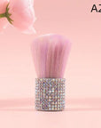 Rhinestone Bling Makeup Brush – Nail Art Cleaning & Blush Powder Brush Tool