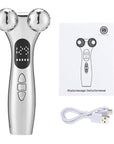 Electric Facial Roller – Vibrating Face Massager for Lifting & Contouring