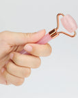 Natural Jade Eye & Face Roller Massager – Mini Portable Skincare Tool