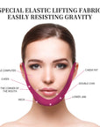 5-Piece V-Shaped Firming Face Mask – Peptide & Collagen Hydrating Gel Patches