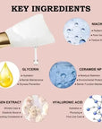 Collagen Peel-Off Night Wrapping Mask – Hydrating Firming Skin Rejuvenation Facial Mask