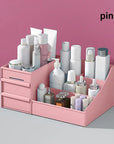 Bathroom Makeup & Nail Polish Storage Organizer – Large Capacity Cosmetic Box
