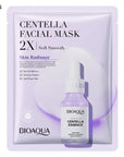 Centella Collagen Face Mask – Vitamin C Hyaluronic Acid Moisturizing Sheet Mask (5/20 Pack)