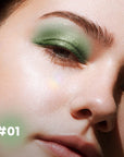 2-in-1 Pearly Glitter Eyeshadow Stick – Waterproof High-Pigment Eye Makeup