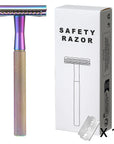 Safety Razor – Classic Double Edge Shaving Razor in 5 Colors