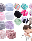 Microfiber Wrist Washband Belt – Absorbent Face Wash Wristband to Prevent Wetness