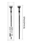 Sunflower Angled Fan-Shape Lash Brush – Fine Mascara & Natural Professional Beauty Tool