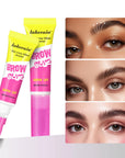 Brow Lamination Gel with Comb – Strong Hold Clear Eyebrow Glue for Defined Brows