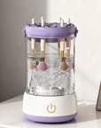Portable Automatic Makeup Brush Cleaner Machine – Home, Vanity & Travel Professional Tool