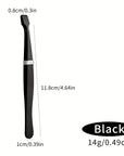 High-Precision Flat Mouth Eyelash Tweezers – Slender Ergonomic Grafting Tool for Under Eye & Chin