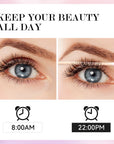 Lakerain Lengthening Volumizing Mascara –ан-Shaped Long-Lasting Clump-Free Lashes
