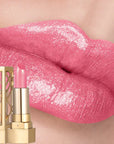 Luxurious Hollow Out Lipstick – Matte Pearlescent Glitter Velvet Waterproof Lip Gloss