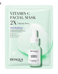 Centella Collagen Face Mask – Vitamin C Hyaluronic Acid Moisturizing Sheet Mask (5/20 Pack)