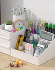 Bathroom Makeup & Nail Polish Storage Organizer – Large Capacity Cosmetic Box