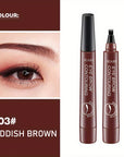 Waterproof Microblading Eyebrow Pencil – 4-Split Head Brow Pen in 5 Colors