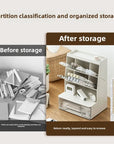 Acrylic Makeup Organizer & Brush Holder – Vanity Countertop Cosmetic Storage