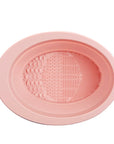 Makeup Brush Cleaner Bowl & Tool Set – Wet & Dry Powder Puff Cleaning Kit