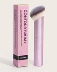 MAANGE Angled Foundation & Concealer Brush – Soft Oblique Buffing Makeup Tool