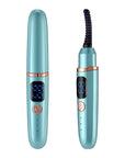 USB Rechargeable Electric Eyelash Curler – 3 Heat Settings & LED Light