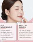 Collagen Peel-Off Face Mask – Gentle Moisturizing Hydrating Translucent Skin Treatment