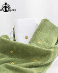 Avocado Microfiber Face Towel – Soft Absorbent Cotton Wash Towel (75x35cm)