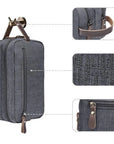 Travel Cosmetic & Toiletry Bag – Unisex Makeup Wash Pouch