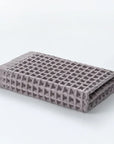 Waffle Cotton Face Towel – Soft Plaid Hand & Hair Shower Towel for Adults (34x74cm)