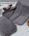 U-Shaped Spa Face Towel – Soft Massage & Skincare Tool for Facial Treatments