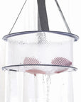 Makeup Brush Cleaning Set –silon Folding Wash Tool, Powder Puff Cleaner & Drying Basket