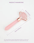 Natural Jade Eye & Face Roller Massager – Mini Portable Skincare Tool
