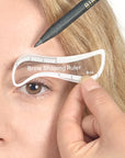 Brow Mapping Ruler & Eyebrow Shaping Stencil – 1-Minute Microblading Design Tool