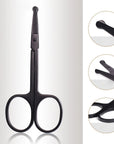 Beard Comb Kit with Scissors & Brush – Men's Mustache Trimming Gift Set