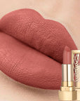 Luxurious Hollow Out Lipstick – Matte Pearlescent Glitter Velvet Waterproof Lip Gloss