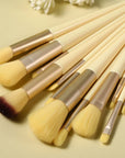 Professional Makeup Brush Set – Multi-Color Complete Cosmetic Brush Collection with Bag