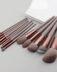 Professional Makeup Brush Set – Multi-Color Complete Cosmetic Brush Collection with Bag