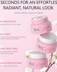 Sakura Glow Face Cream – Tone-Up Moisturizer for Smooth, Hydrated Skin (60g)