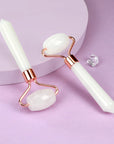 Natural Jade Eye & Face Roller Massager – Mini Portable Skincare Tool