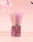 Rhinestone Bling Makeup Brush – Nail Art Cleaning & Blush Powder Brush Tool