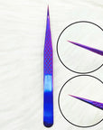 False Eyelash Tweezers – Curved Strip Lash & Eyebrow Hair Clip for Nail Art & Makeup